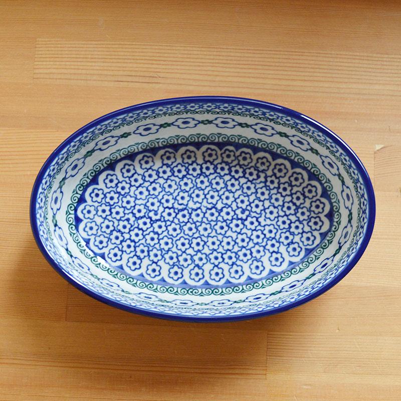 Ceramika Artystyzna セラミカ ポーランド 食器 V ソポト 小判型ボウル