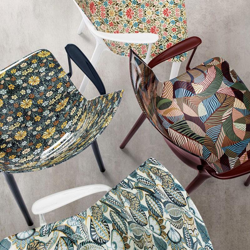 Kartell（カルテル） 正規代理店 チェア H.H.H. Graphic Impression