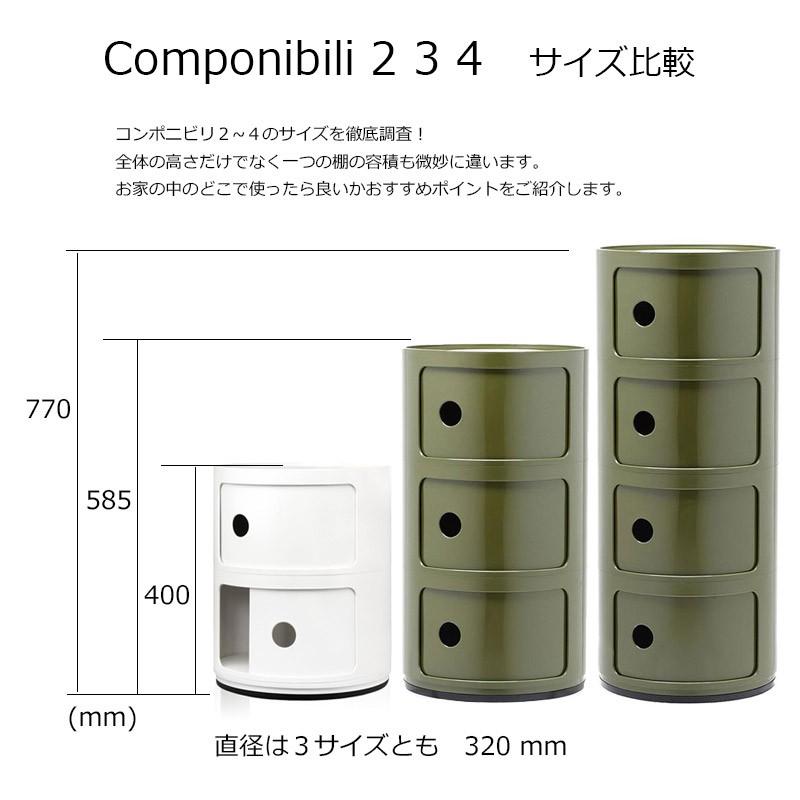Kartell（カルテル） 正規代理店 収納家具 Componibili3 コンポニビリ3