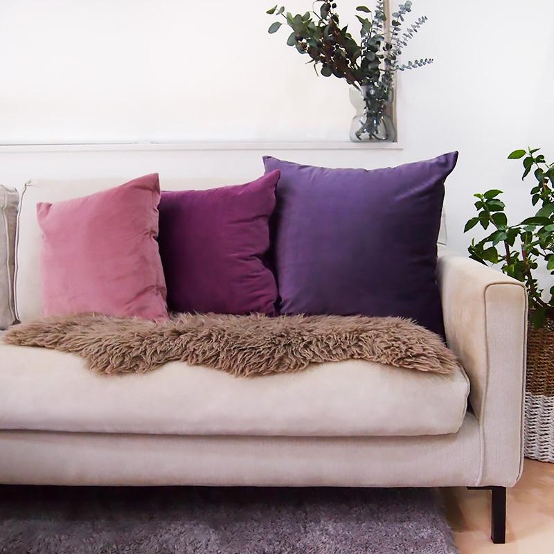 Ron Hermanベロアクッションカバー60cm Ron Hermanベロアクッションカバー60cm 送料無料】Ron Herman