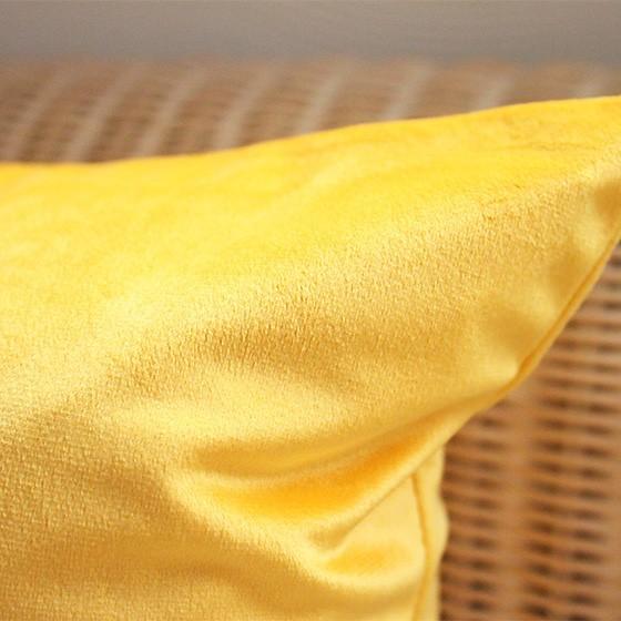 送料無料 【４枚セット】ベロア クッションカバー オレンジグラデセット |  | 12