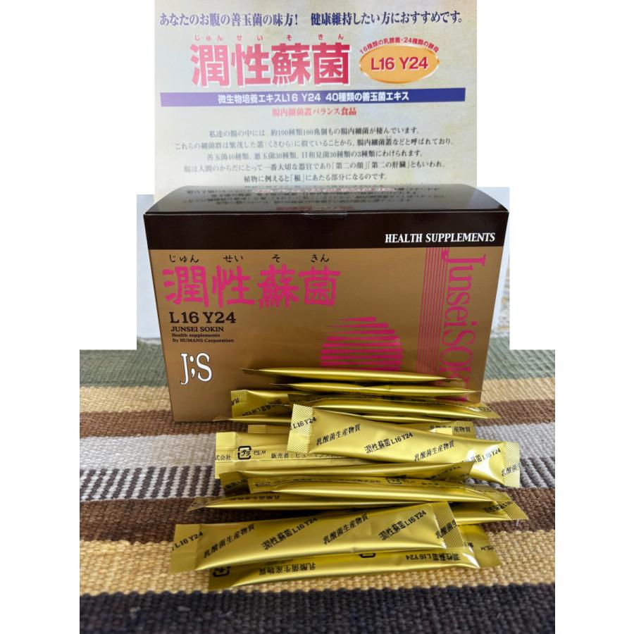 潤性蘇菌 120本入り( ジュンセイソキン ) : Mプラン - 通販