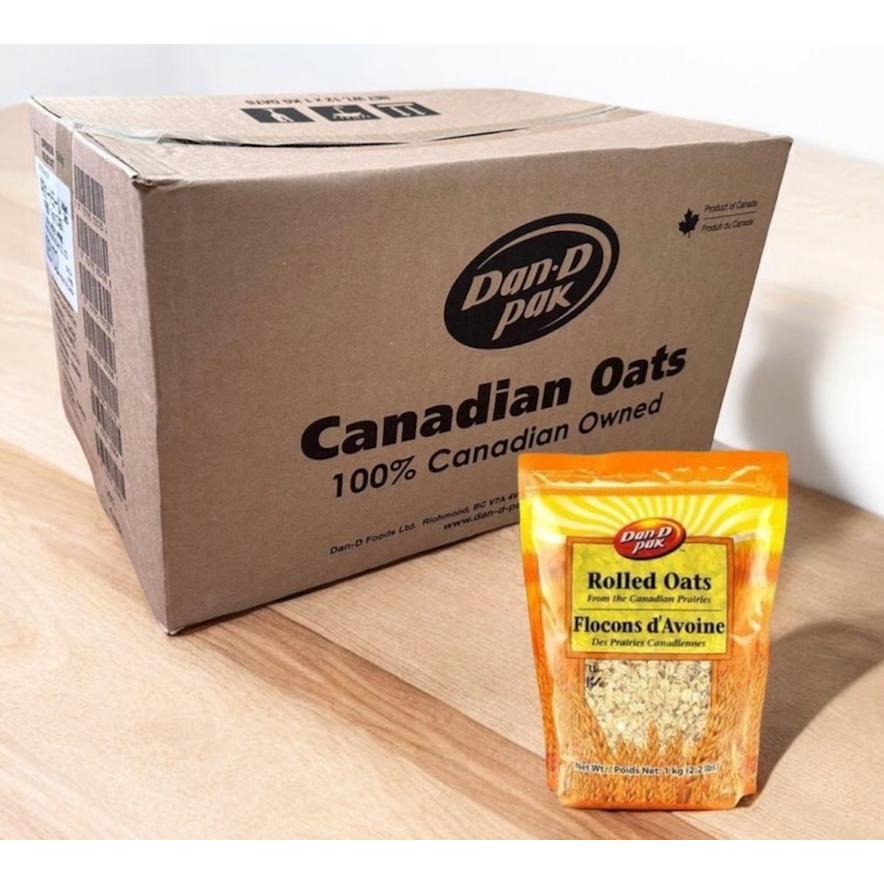 Dan-D Pak 1kg x12個セット オートミール Rolled Oats Dan-D Pak 本格オートミール Rolled Oats 1kg×12【ケース販売