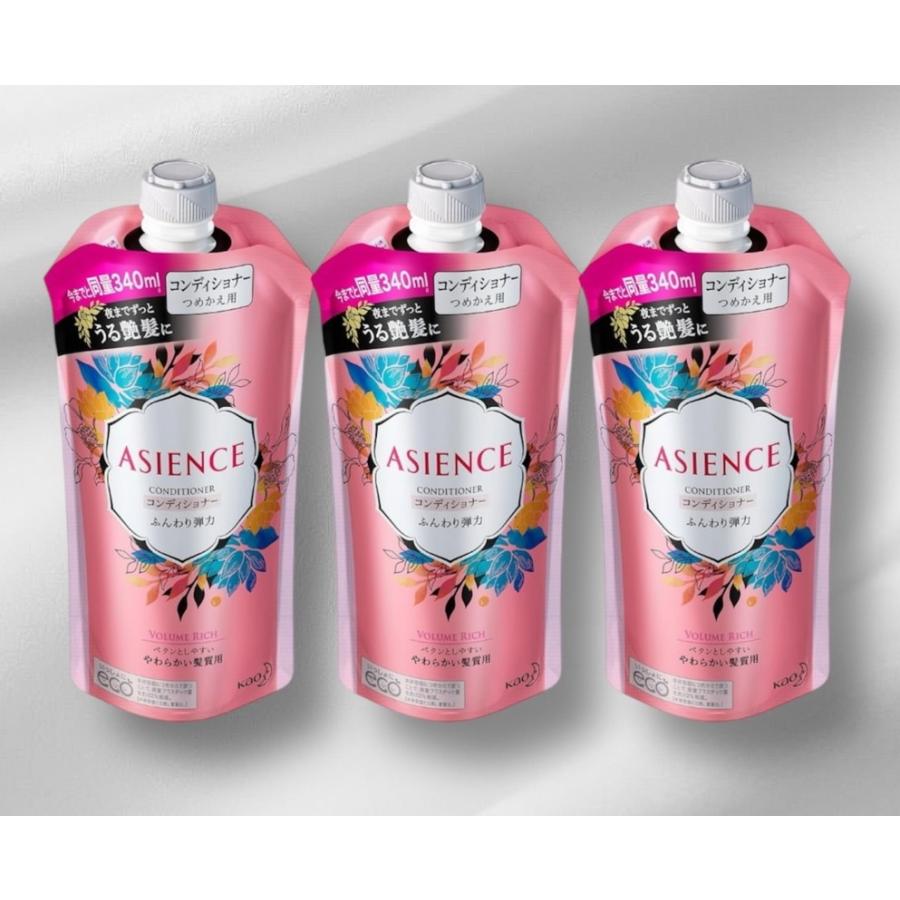 ASIENCE アジエンス コンディショナー ふんわり弾力タイプ つめかえ