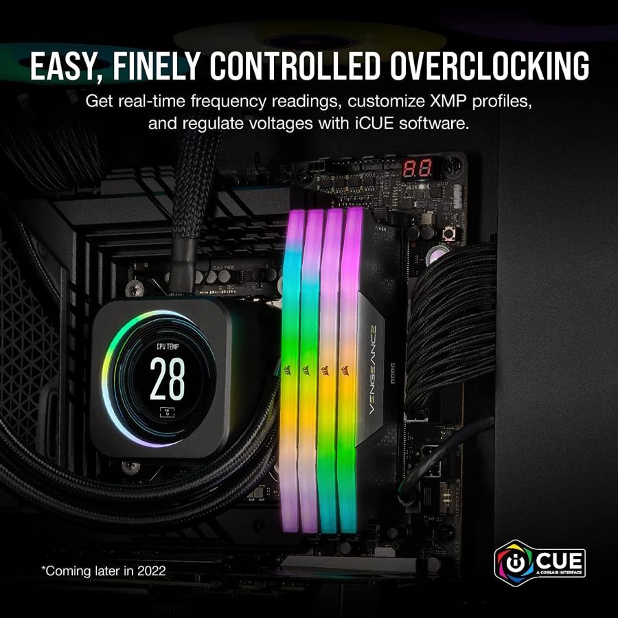 CORSAIR（コルセア） CORSAIR VENGEANCE RGB DDR5-6000 64GB (32GB×2枚