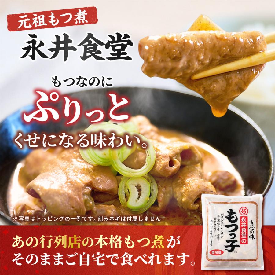 永井食堂 もつっ子 本格派向け もつ煮（ピリ辛・柔らか・モツ多め