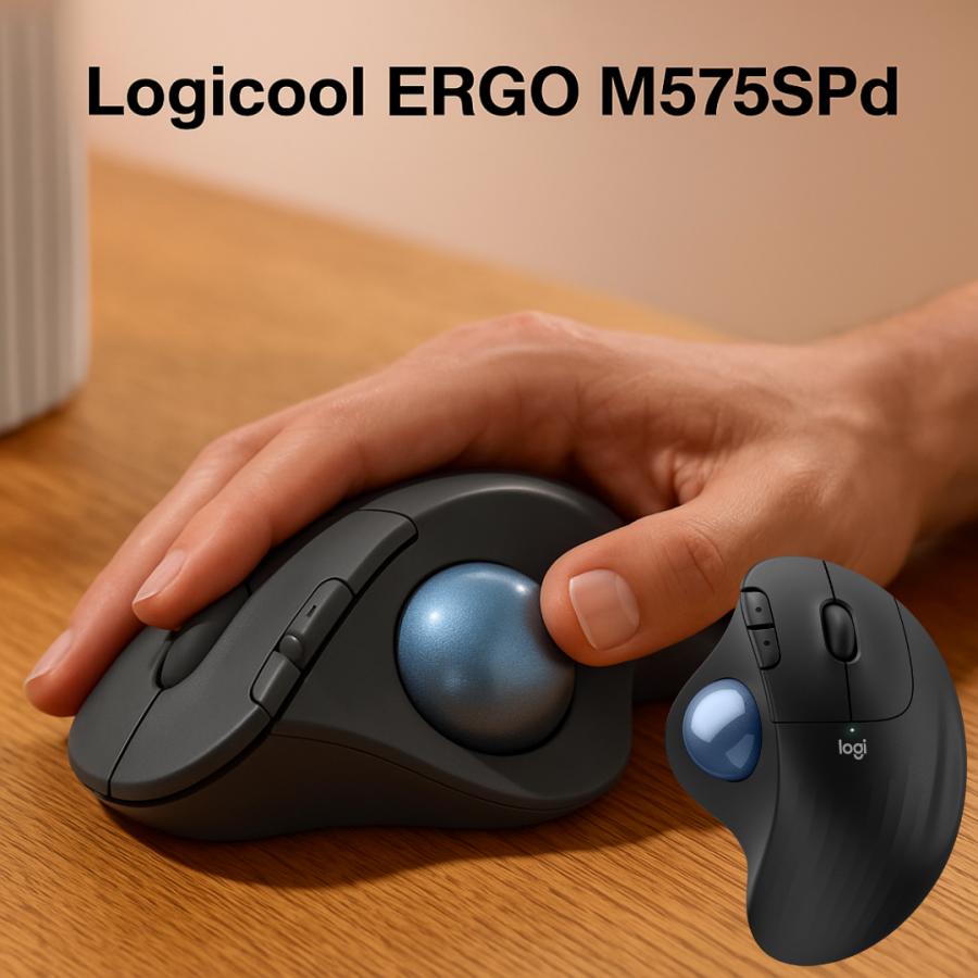 logicool（ロジクール） ERGO M575SPd ブラック Logicool M575S