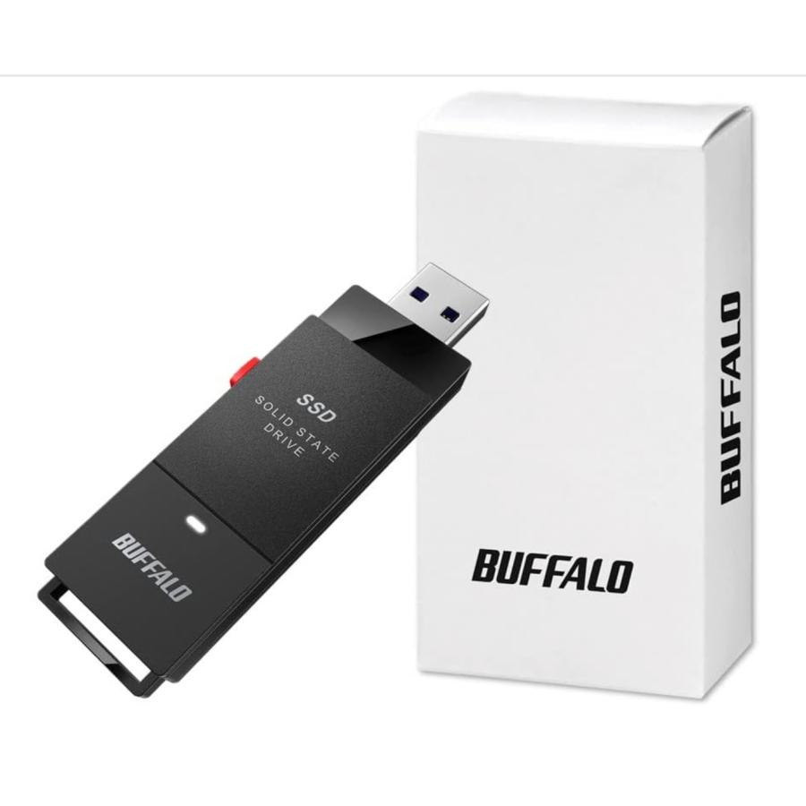 ば*す様 バッファロー 1.0TBコンパクト USB3.2Gen1 SSD-PU バッファロー SSD 外付け 1.0TB 超小型 コンパクト ポータブル USB3