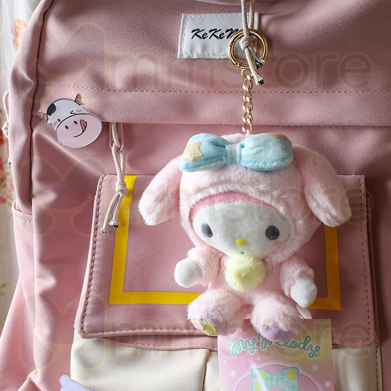 2個 15cm+23cm サンリオ ぬいぐるみ かわいい クロミちゃん