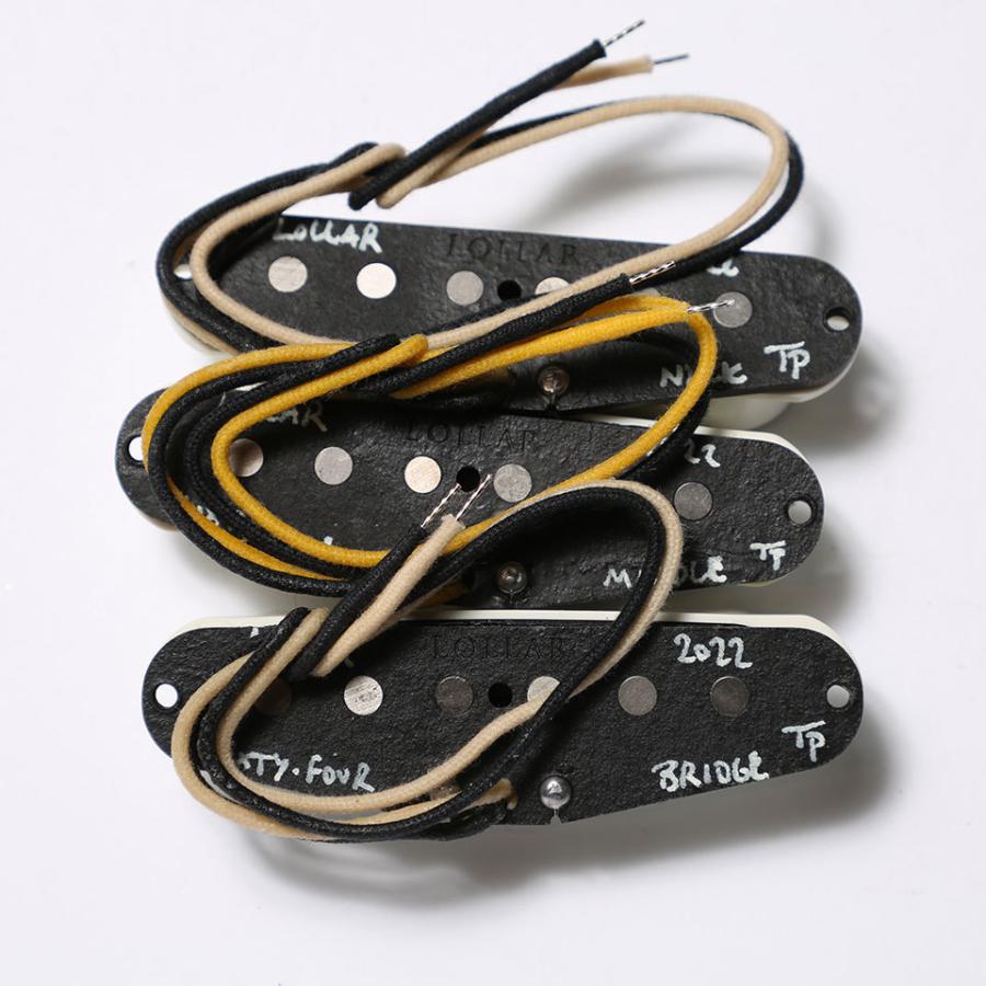 その他 Lollar sixty-four pick up Lollar Sixty-Four Stratocaster Pickup Set - Parchment - Flat