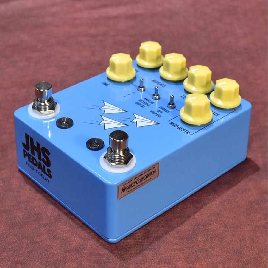 【新品同様】JHS PEDALS / FLIGHT DELAY JHS Pedals FLIGHT DELAY BLUE｜ミュージックランドKEY
