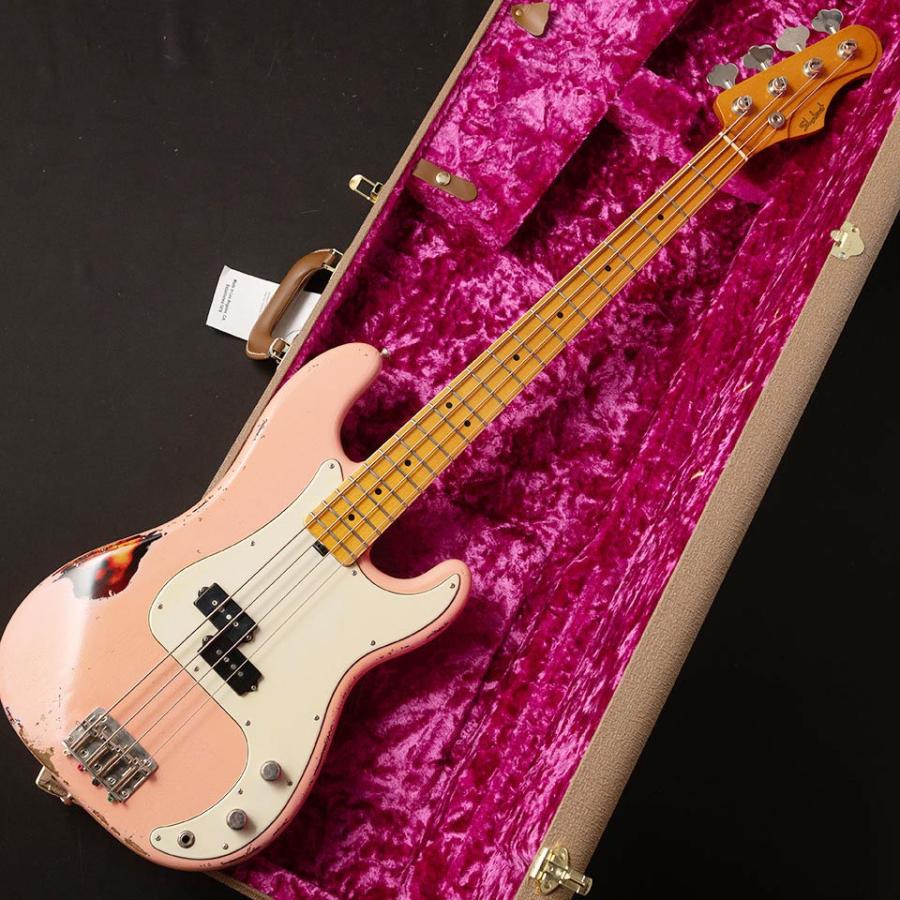 Shabat Guitars/Panther Bass Shell Pink Over Burst【在庫あり 