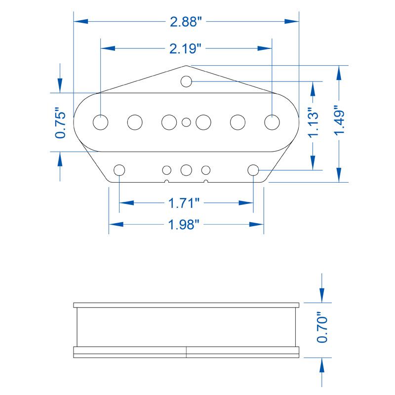 LOLLAR PICKUPS/Special T【Chrome Cover / Set】【お取り寄せ商品】_2