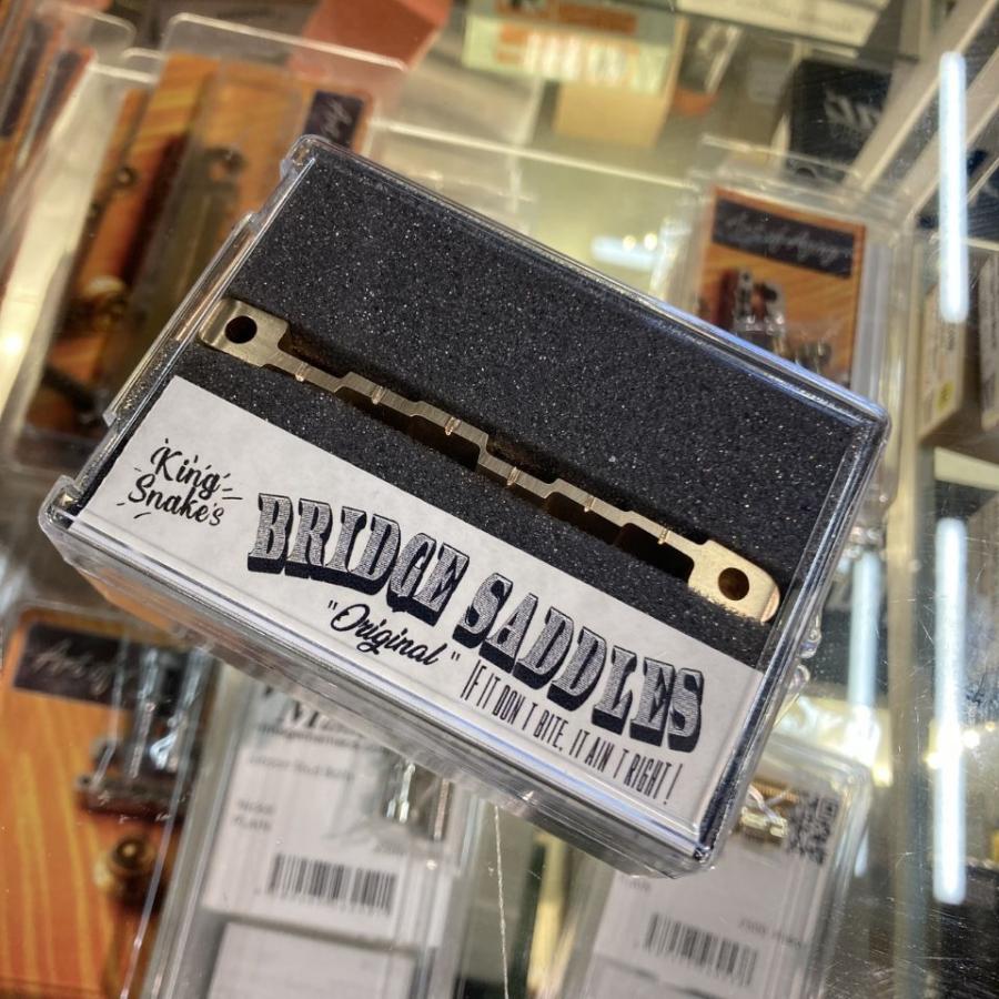 KING SNAKE/Original Brass Bridge Saddle【お取り寄せ商品】 : 宮地