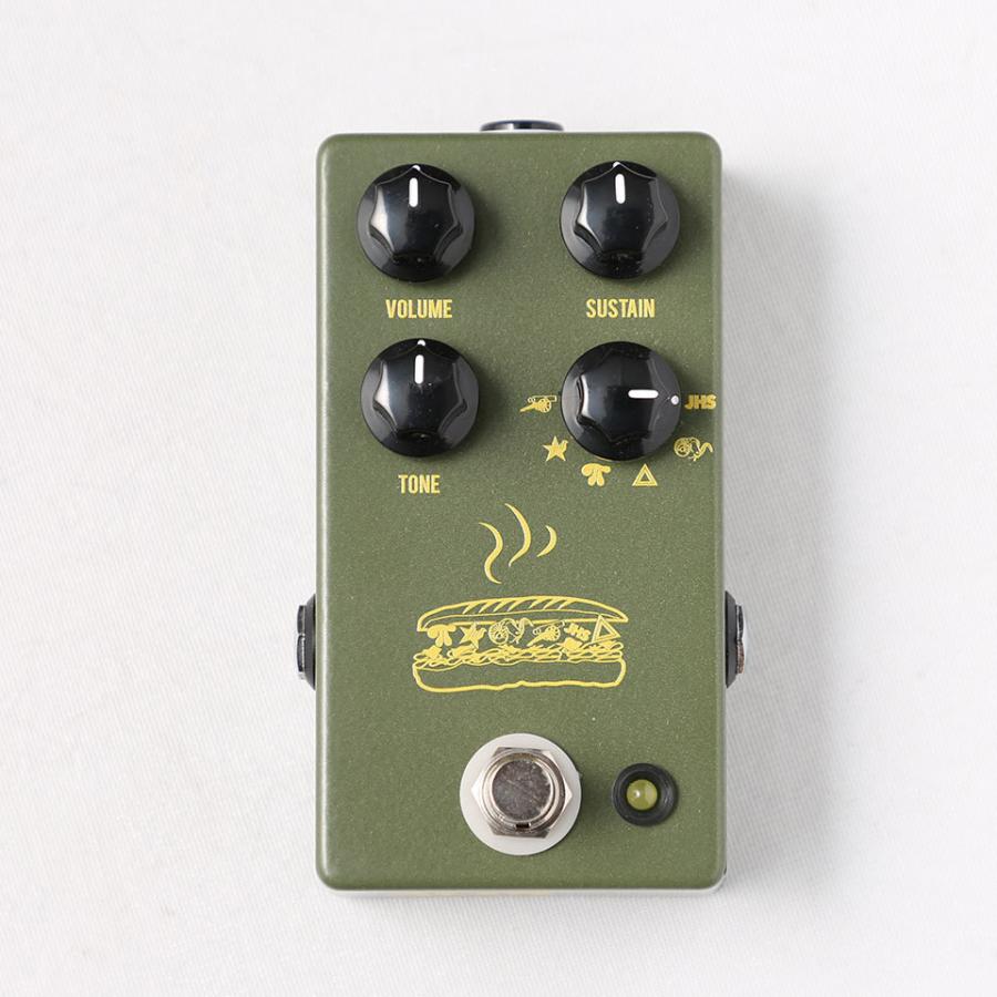 新品 未使用 JHS Pedals Muffuletta Army Green Amazon.com: JHS Muffuletta 6-way Fuzz Pedal with Patch