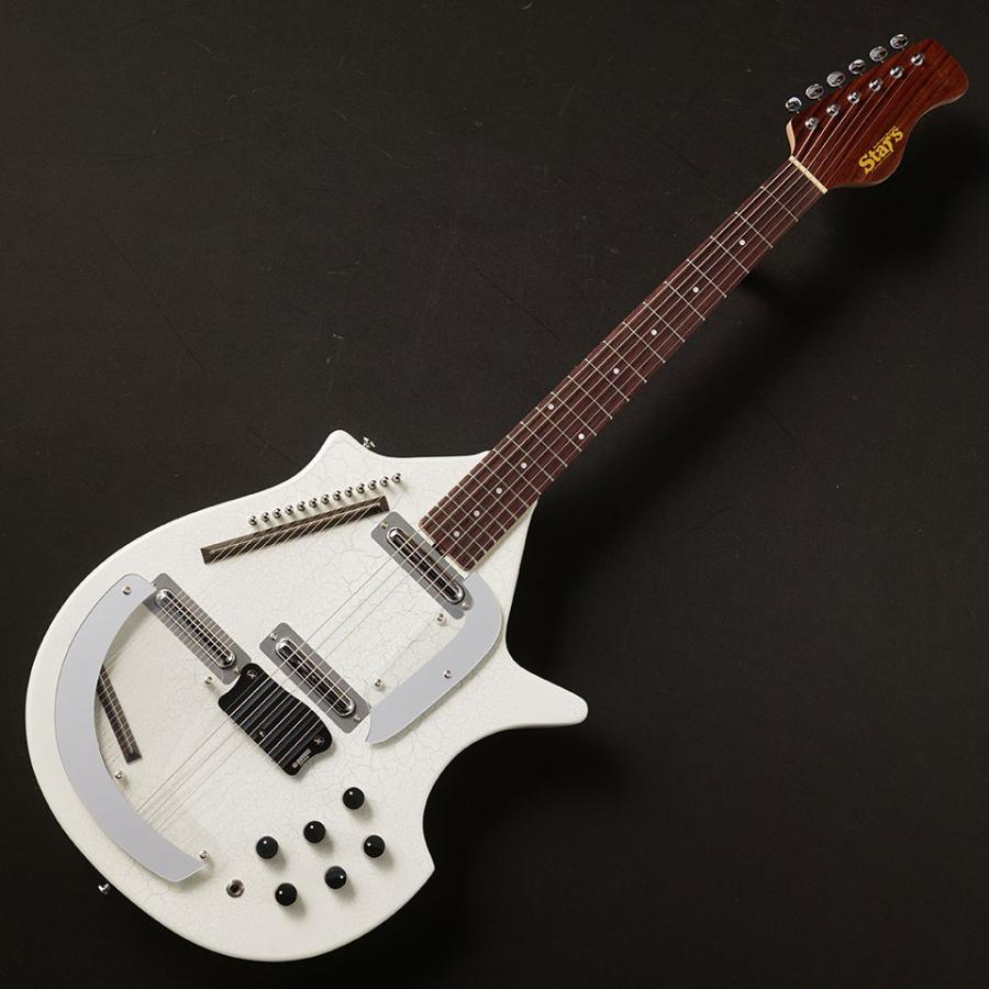 STARS/Guitar Sitar White エレクトリック ギター シタール