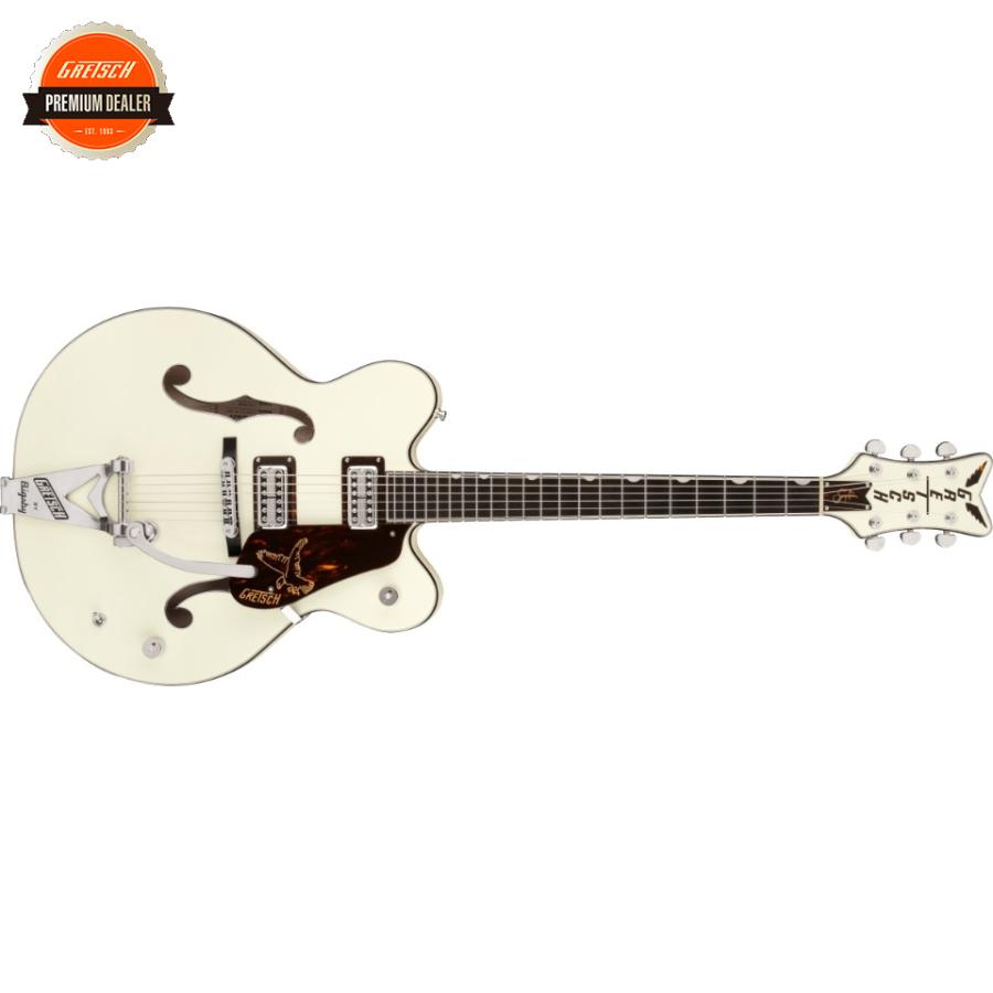 Gretsch G6136T-RF Richard Fortus Signature Falcon Center Block with String-Thru Bigsby Vintage White【受注生産品】【送料無料】