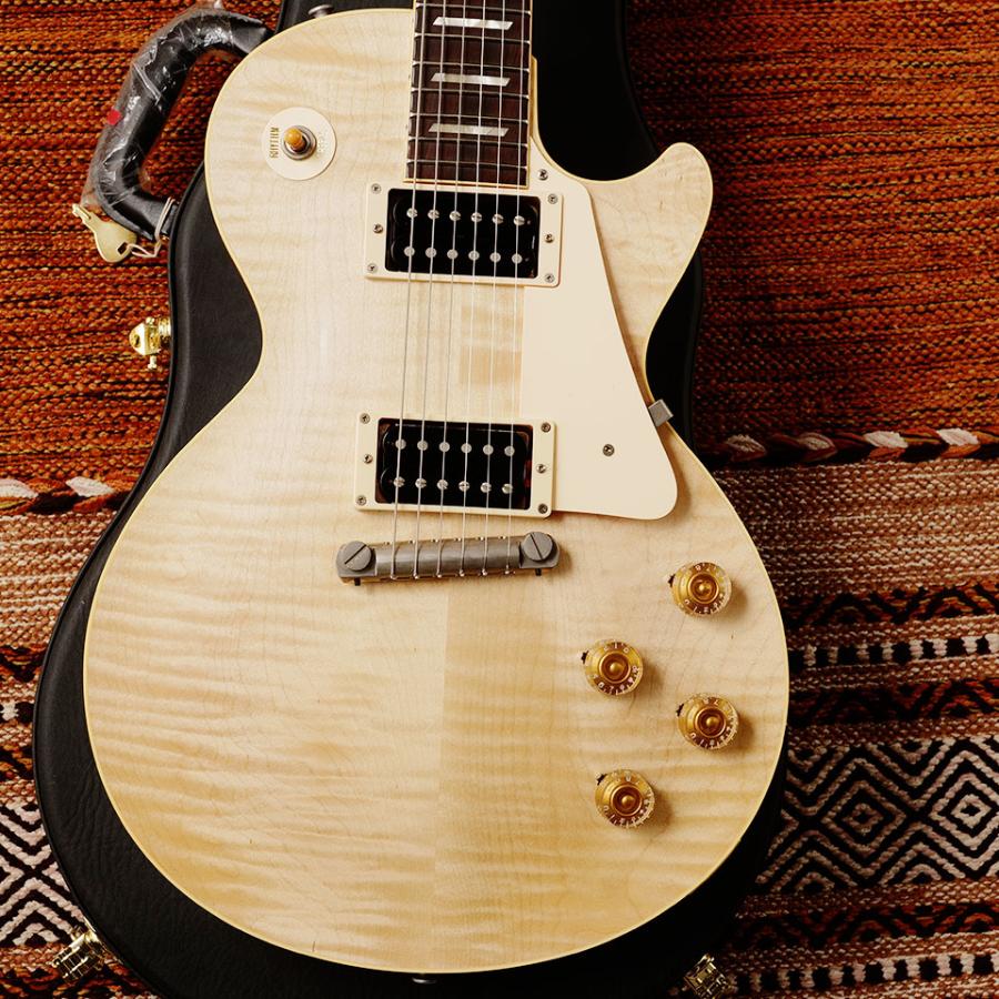 Bizen Works/Burned 54 STD HB w/Flame Maple Top (Natural Blonde w/Stinger) #230514【在庫あり】【ちょい傷特価】【新品特価 MGK】【ギター期間限定 特価】｜mmo｜02