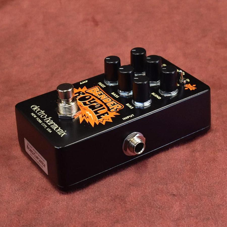 美品Electro-Harmonix Bender e 黒 ファズ Electro-Harmonix/BENDER ROYALE Germanium Fuzz Black【在庫あり