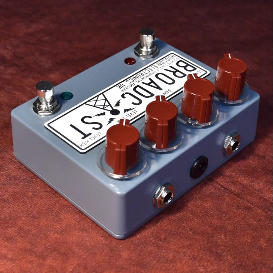 ギター Hudson Electronics Broadcast Dual FSW Hudson Electronics Broadcaster Dual Foot Switch Overdrive
