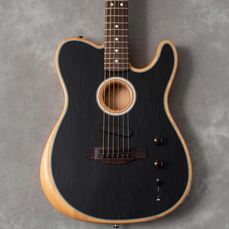 ギター Acoustasonic Player Telecaster Black fender-fender-acoustasonic-