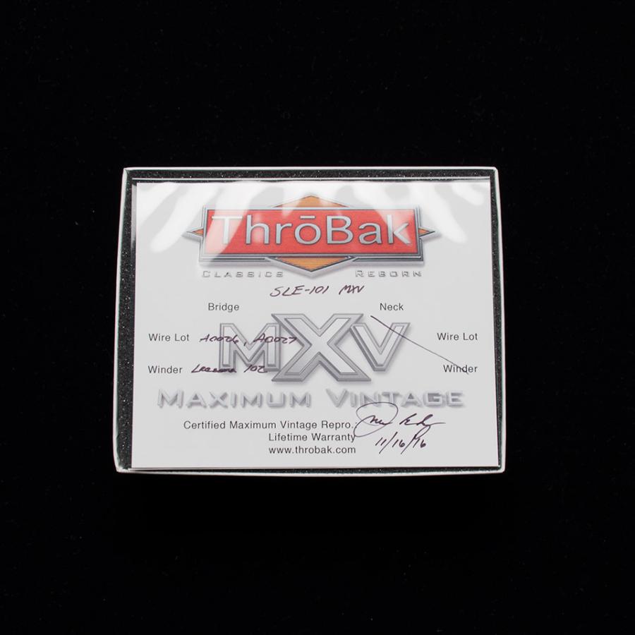 ThroBak/SLE-101 MXV BRIDGE AGED NICKEL【パフクローン】【お取り寄せ 