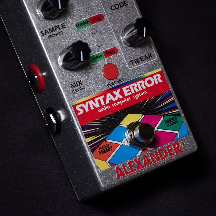 Alexander/Syntax Error【お取り寄せ商品】 : 宮地楽器Yahoo!店 - 通販