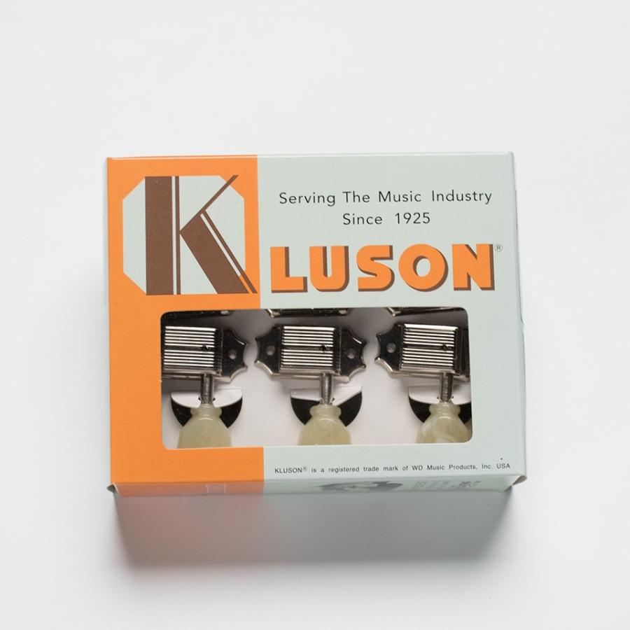 Kluson/Kluson Deluxe 3 per side / PB Nickel No Letter【在庫あり