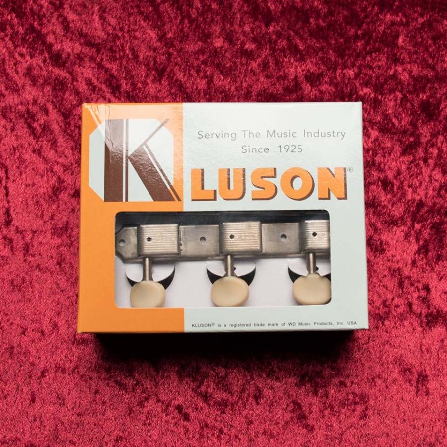 KLUSON 3 per side SPB nickel aging ペグ Amazon.com: Kluson 3 Per-Side Double Ring Pearl Tuning