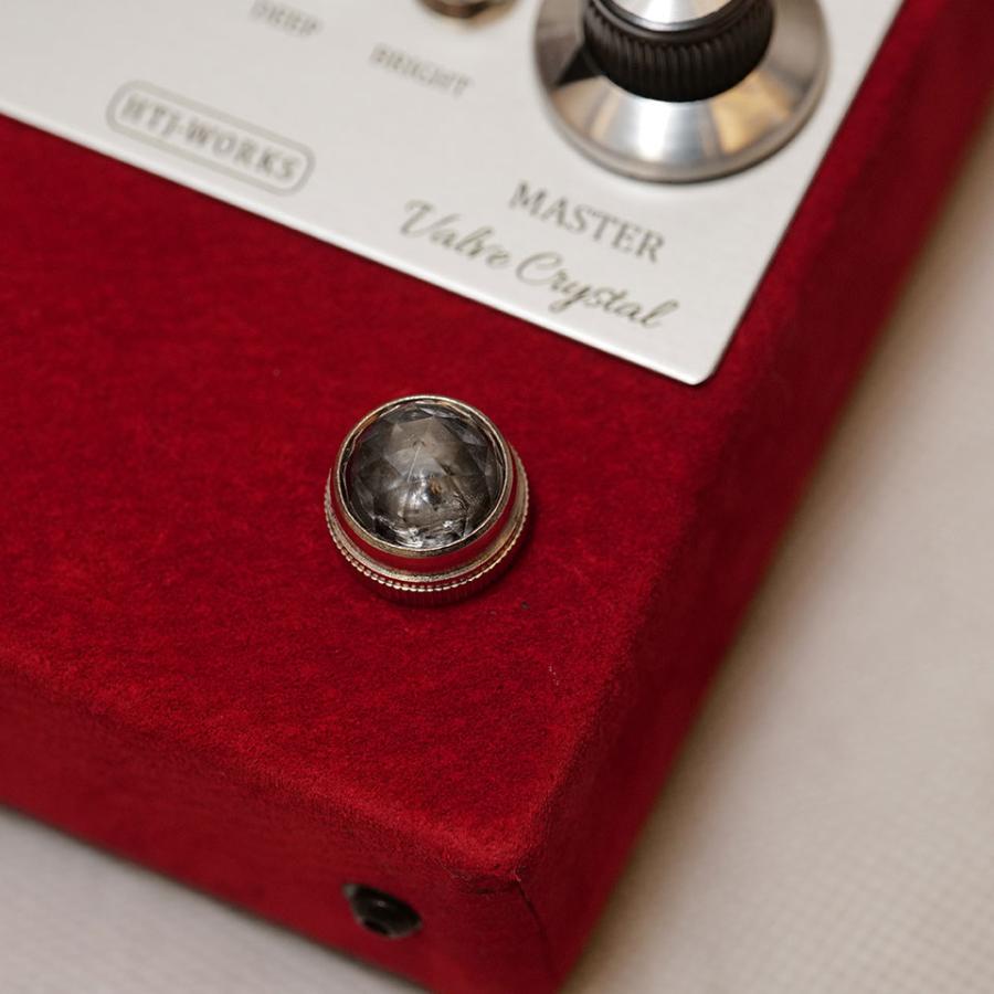 HTJ-WORKS/Valve Crystal 12AX7 Tube Preamp Silver Top Dark Red