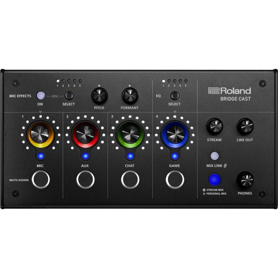 Roland/BRIDGE CAST Dual Bus Gaming Audio Mixer : 宮地楽器Yahoo!店 