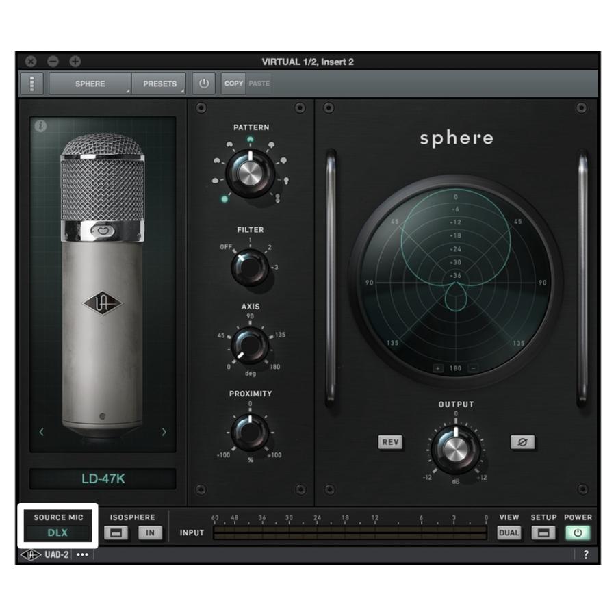【未使用】Universal Audio Sphere LX Universal Audio Sphere LX Modeling Microphone - Vintage King