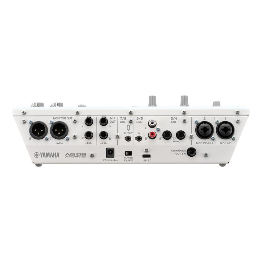YAMAHA/AG08 White : 宮地楽器Yahoo!店 - 通販 - Yahoo!ショッピング