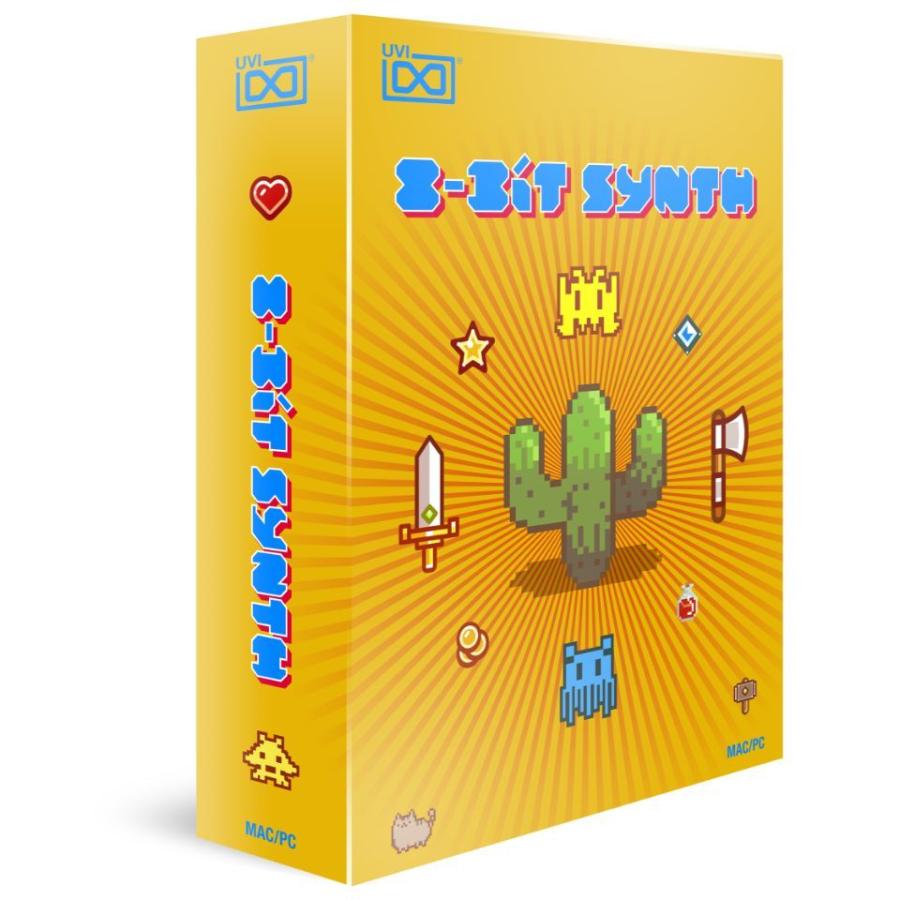 追跡付★UVI/8-Bit Synth【オンライン納品】