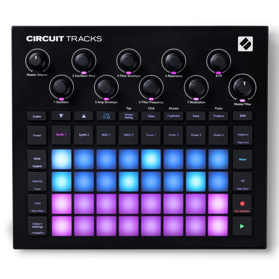 NOVATION Circuit Tracks グルーブボックス 中古 novation/Circuit Tracks : 宮地楽器Yahoo!店 - 通販 - Yahoo!ショッピング