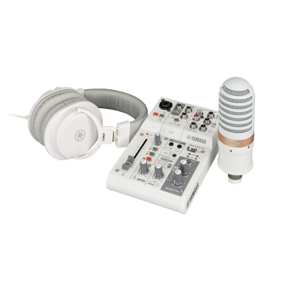AG03MK2 ホワイト YAMAHA/AG03MK2 White LSPK【受注生産品：納期約4ヶ月】 : 宮地