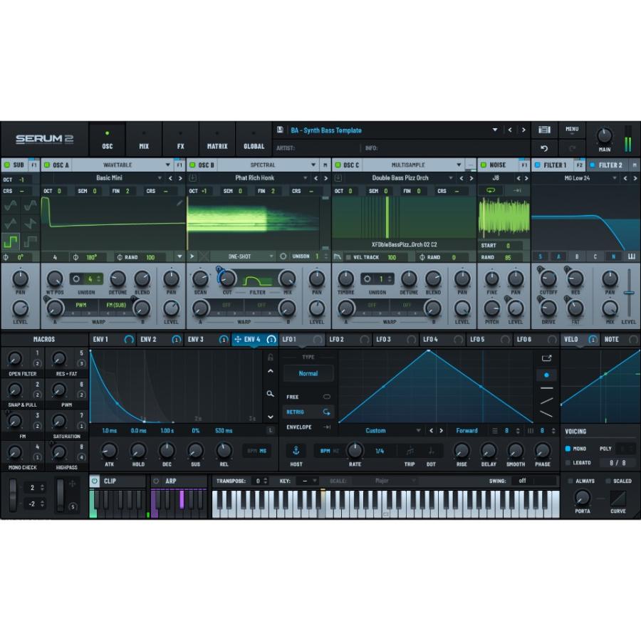 Serum 2 シンセサイザー Serum 2: Advanced Hybrid Synthesizer