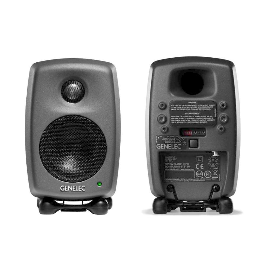GENELEC 8010AP 2本セット GENELEC/8010AP ダークグレー(Pair)【2本セット】【〜08/31 期間限定