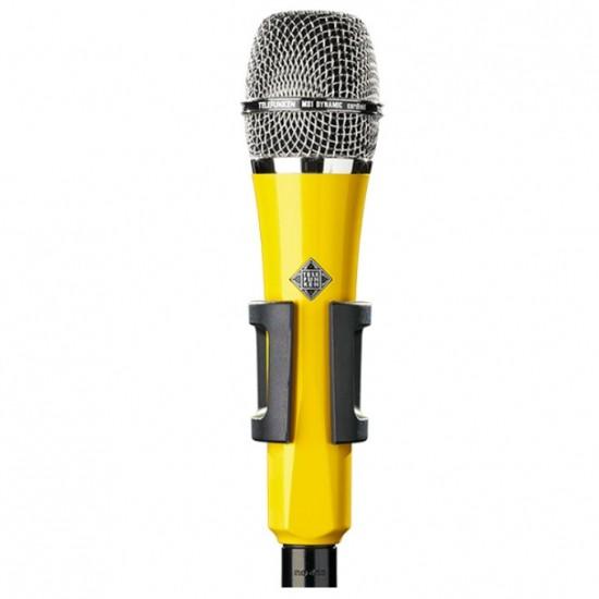 TELEFUNKEN Elektroakustik/M80 Yellow ＆ クローム小料理屋 楽器、手芸、コレクション-コンデンサーマイク-楽器、器材