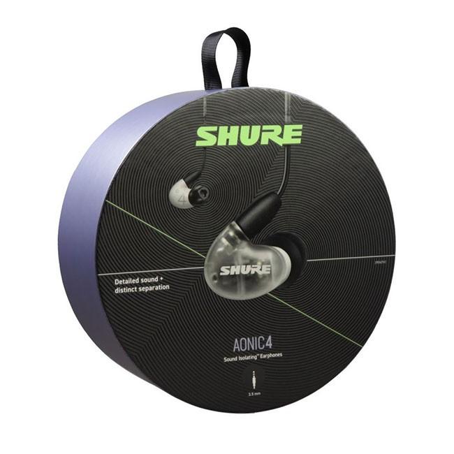SHURE/AONIC 4 ホワイト【SE42HYW+UNI-A】【DEKONI AUDIOイヤー