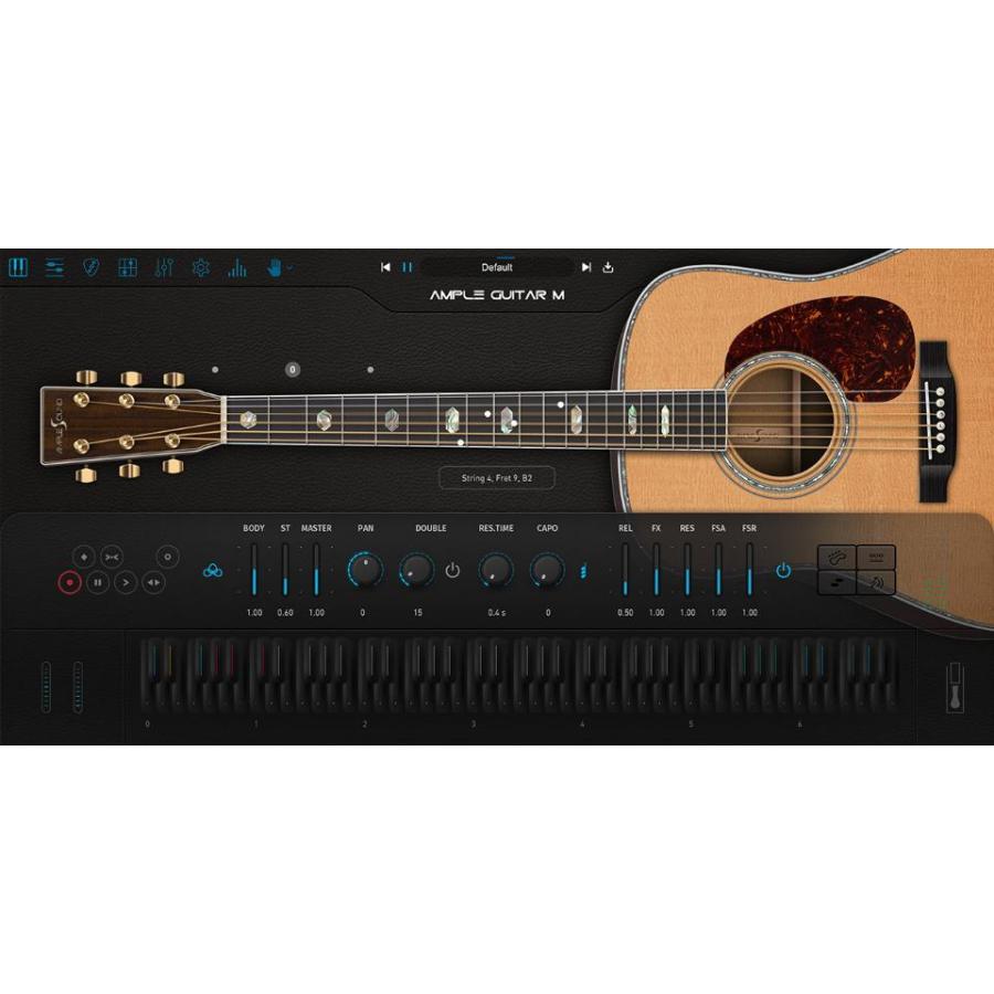 ギター Poly Ample Ample Guitar キースイッチ一覧 | あしゅログ