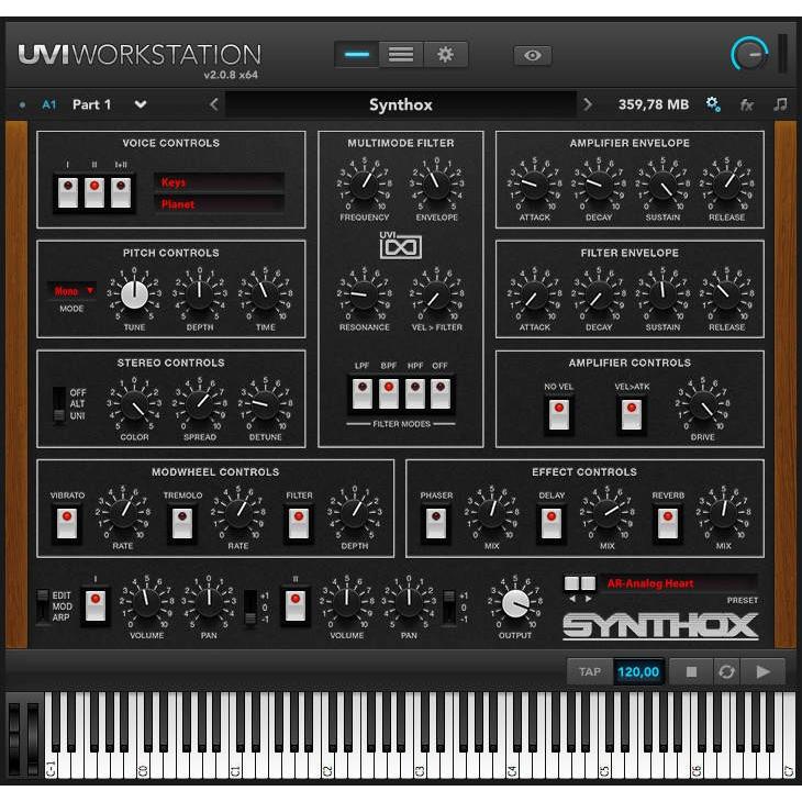 UVI/Synthox 1.5【オンライン納品】 【Forces】