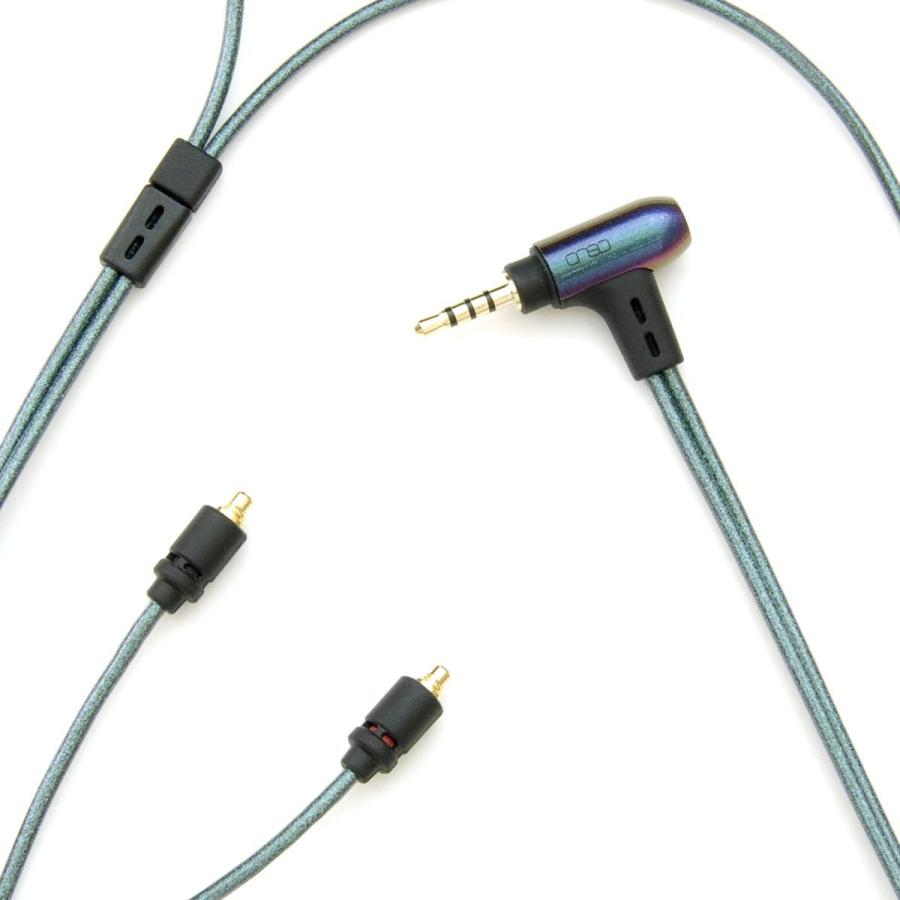onso/iect_05 イヤホンケーブル MMCX-2.5mm4極 1.2m【IECT_05_BL2M_120