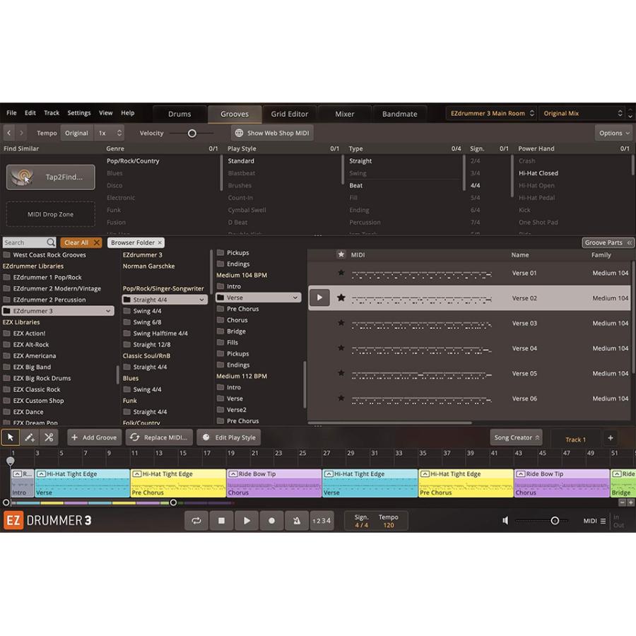 TOONTRACK/EZ DRUMMER 3【オンライン納品】【在庫あり】 : 宮地