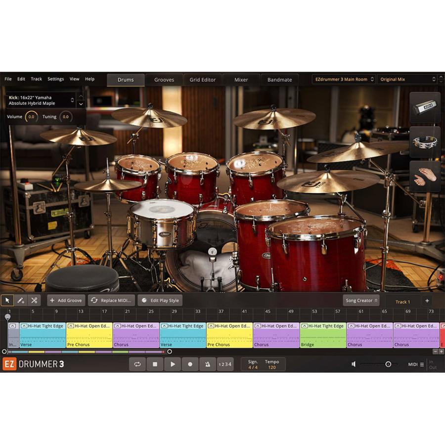 TOONTRACK/EZ DRUMMER 3/UPG【オンライン納品】【在庫あり】_1