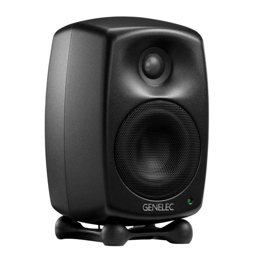 GENELEC ブラック スピーカー　2点セット GENELEC/8020DMM ブラック(Pair)【2本セット】【〜08/31 期間限定特価