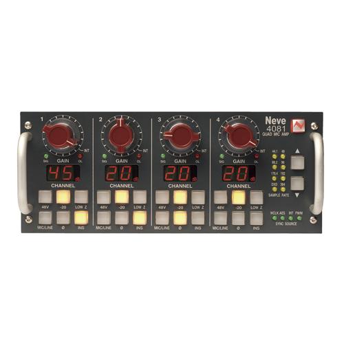 AMS NEVE/4081 Quad Mic Preamp