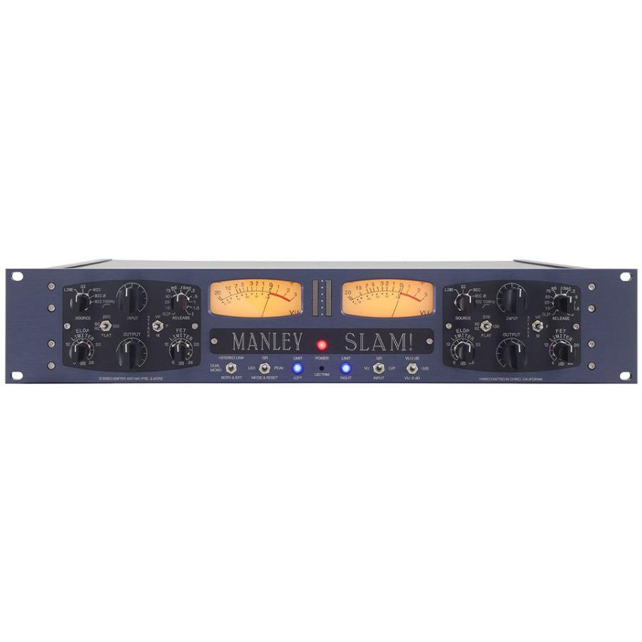 配信機器・PA機器・レコーディング機器 Manley SLAM! Stereo Limiter & Mic Pre MANLEY/SLAM! (Stereo Limiter and Mic Pre) : 宮地楽器Yahoo!店