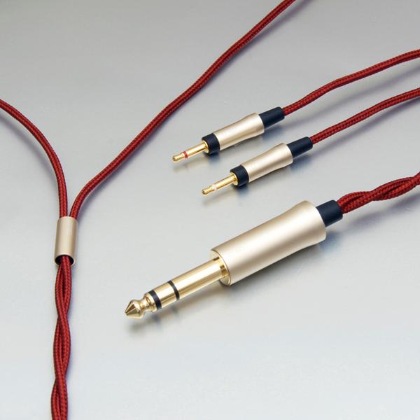 onso/hpct_03 ヘッドホンケーブル 6.3mmステレオ-2.5mmモノx2 3.0m