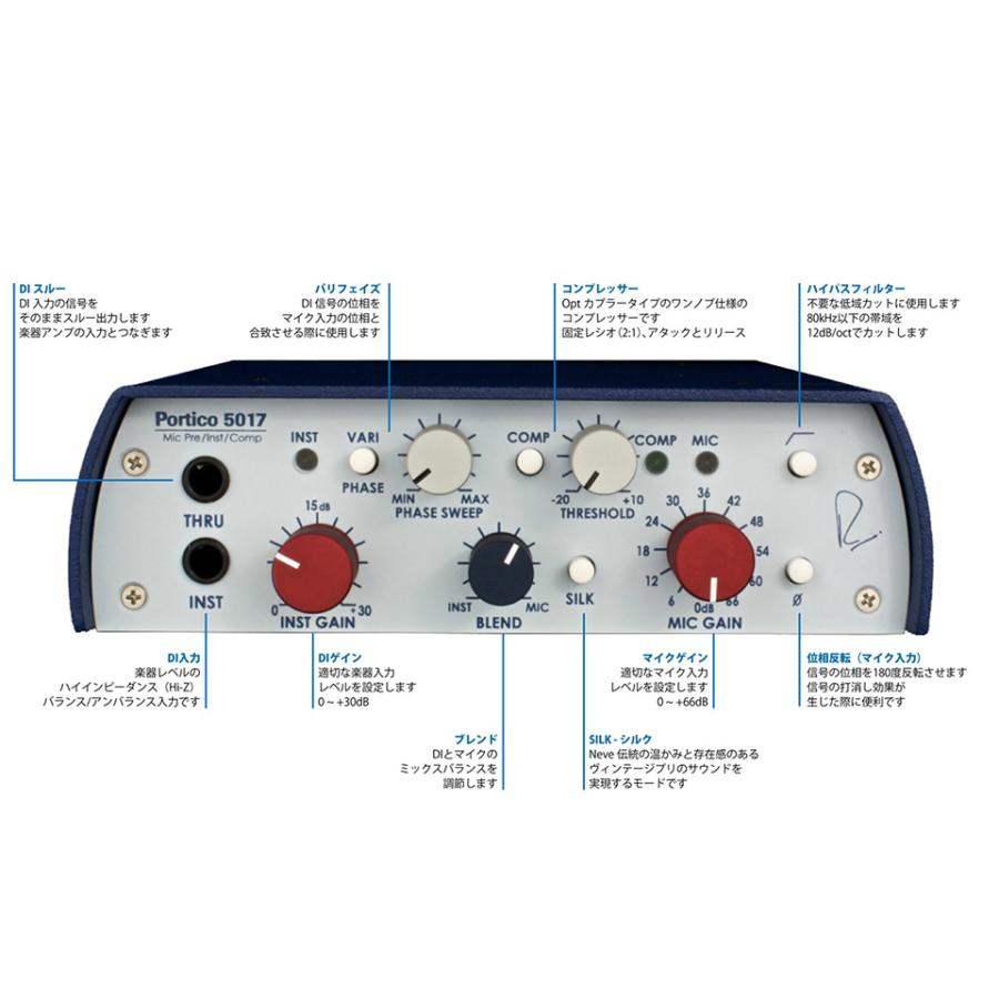 Rupert Neve Designs/Portico 5017 Mobile DI/Pre/Comp｜mmo｜02